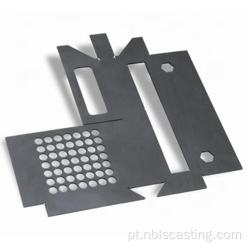 Fabricação de chapas de metal personalizadas peças de aço inoxidável com corte a laser